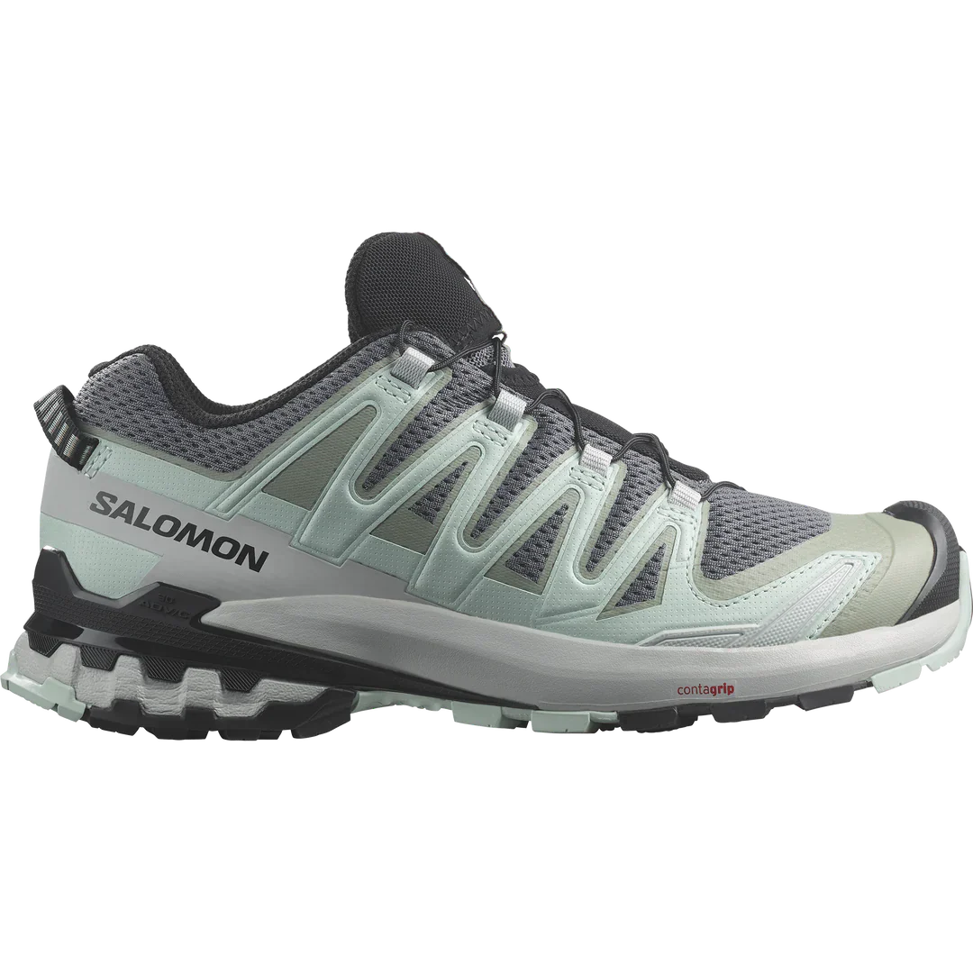 SALOMON XA Pro 3D V9 W lightblue/green/grey shoes - Image 2