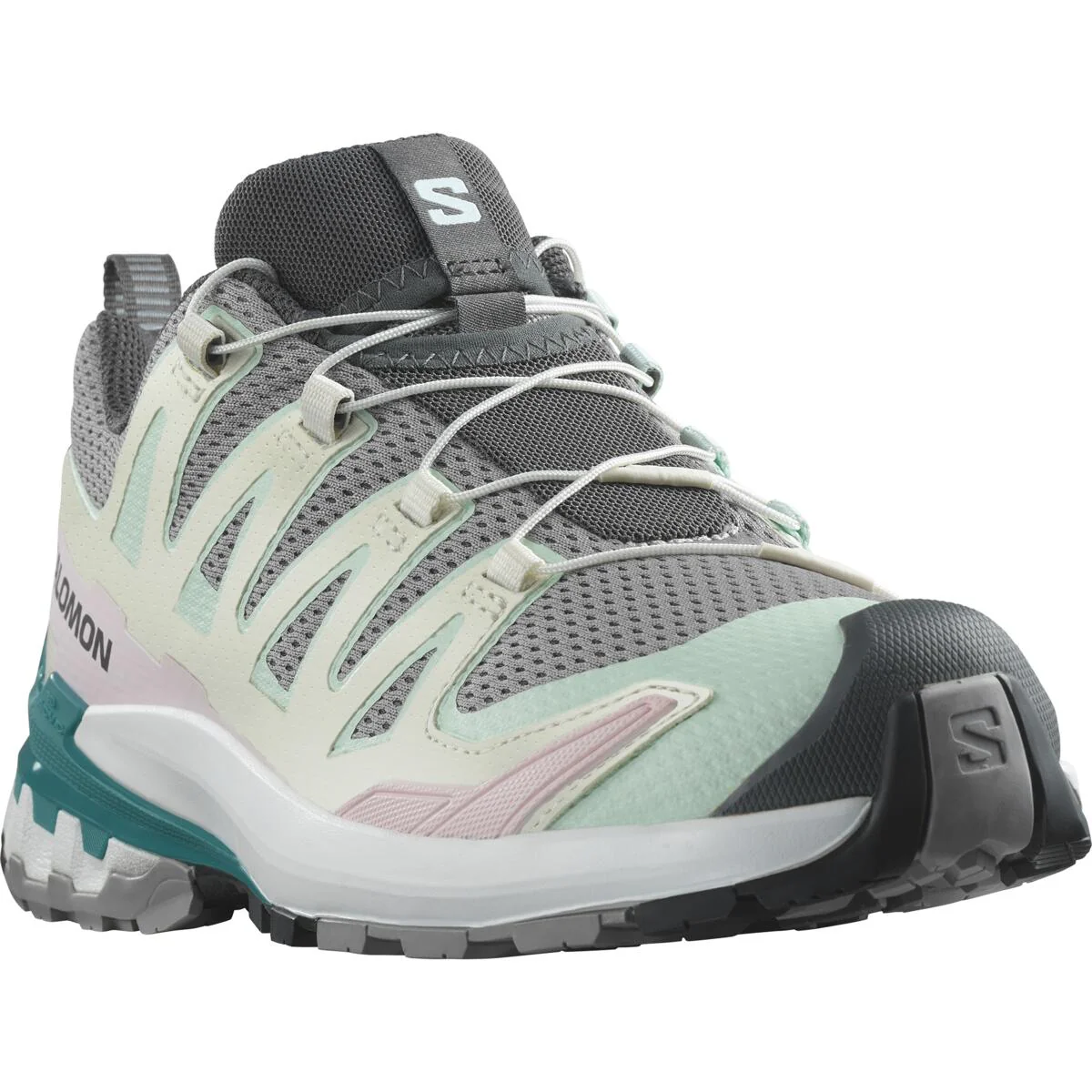 SALOMON XA Pro 3D V9 W white/grey/pink shoes