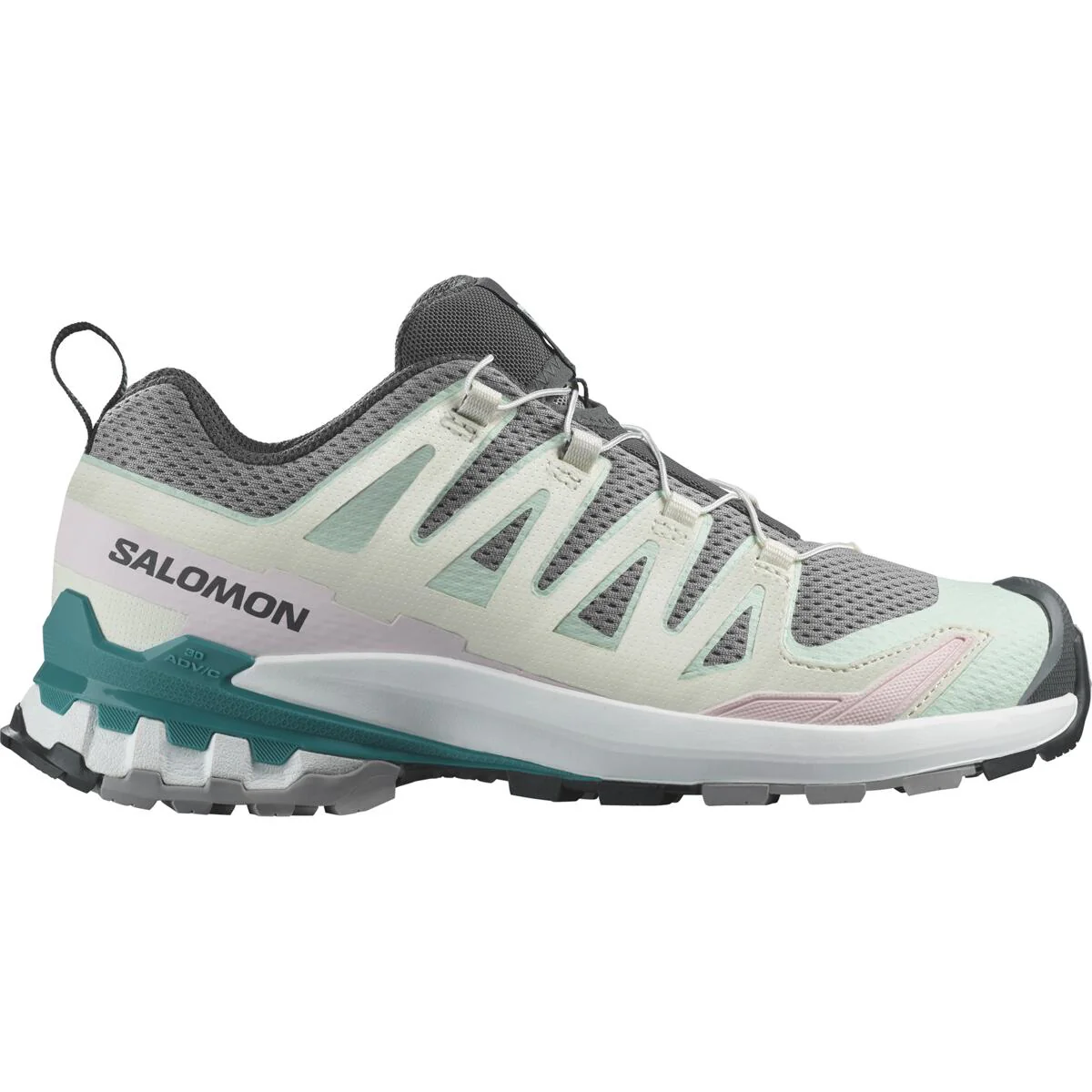 SALOMON XA Pro 3D V9 W white/grey/pink shoes - Image 2
