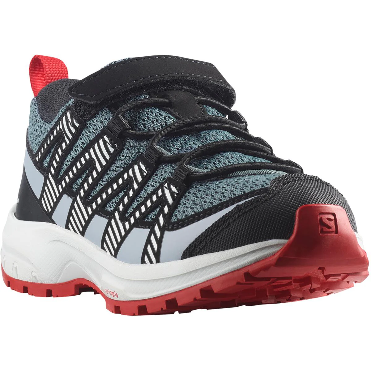 SALOMON XA Pro V8 K light green/pink shoes