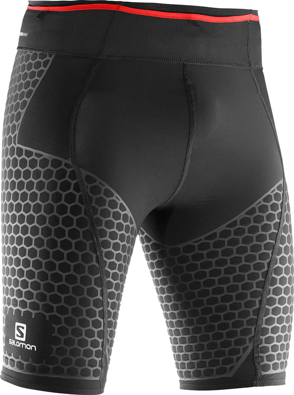 SALOMON Exo Tight black/red shorts