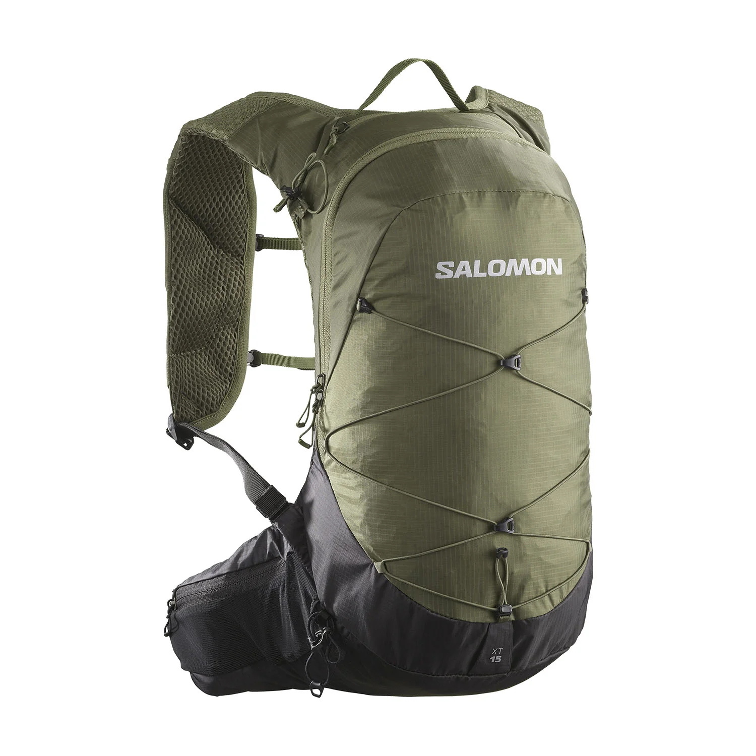 SALOMON XT 15 dark green/black backpack
