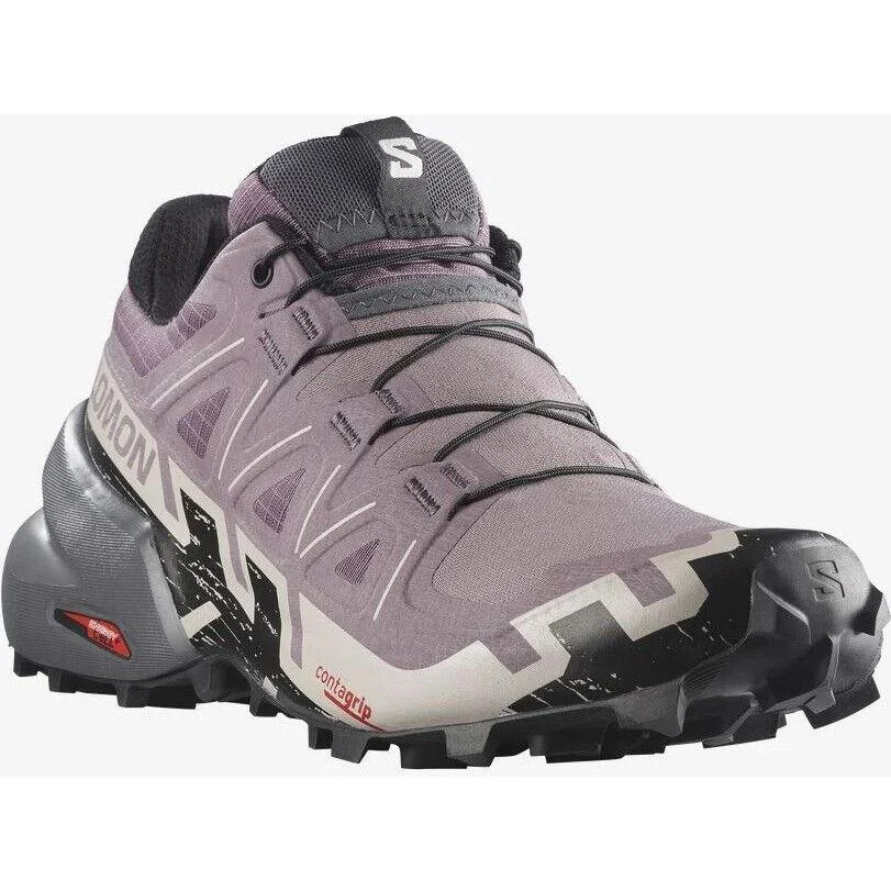 SALOMON Speedcross 6 W purple/grey/black shoes