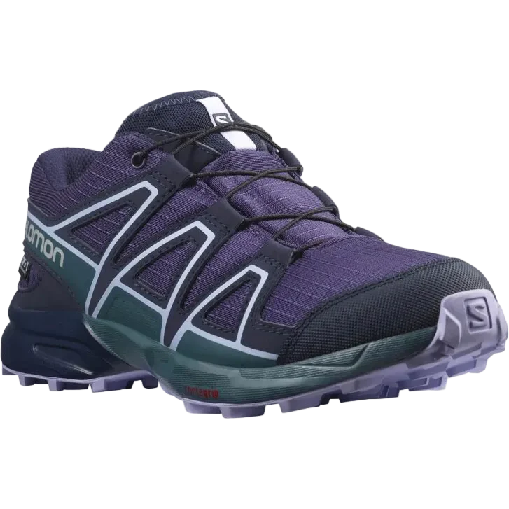 SALOMON Speedcross CSWP J violet/pink/blue shoes