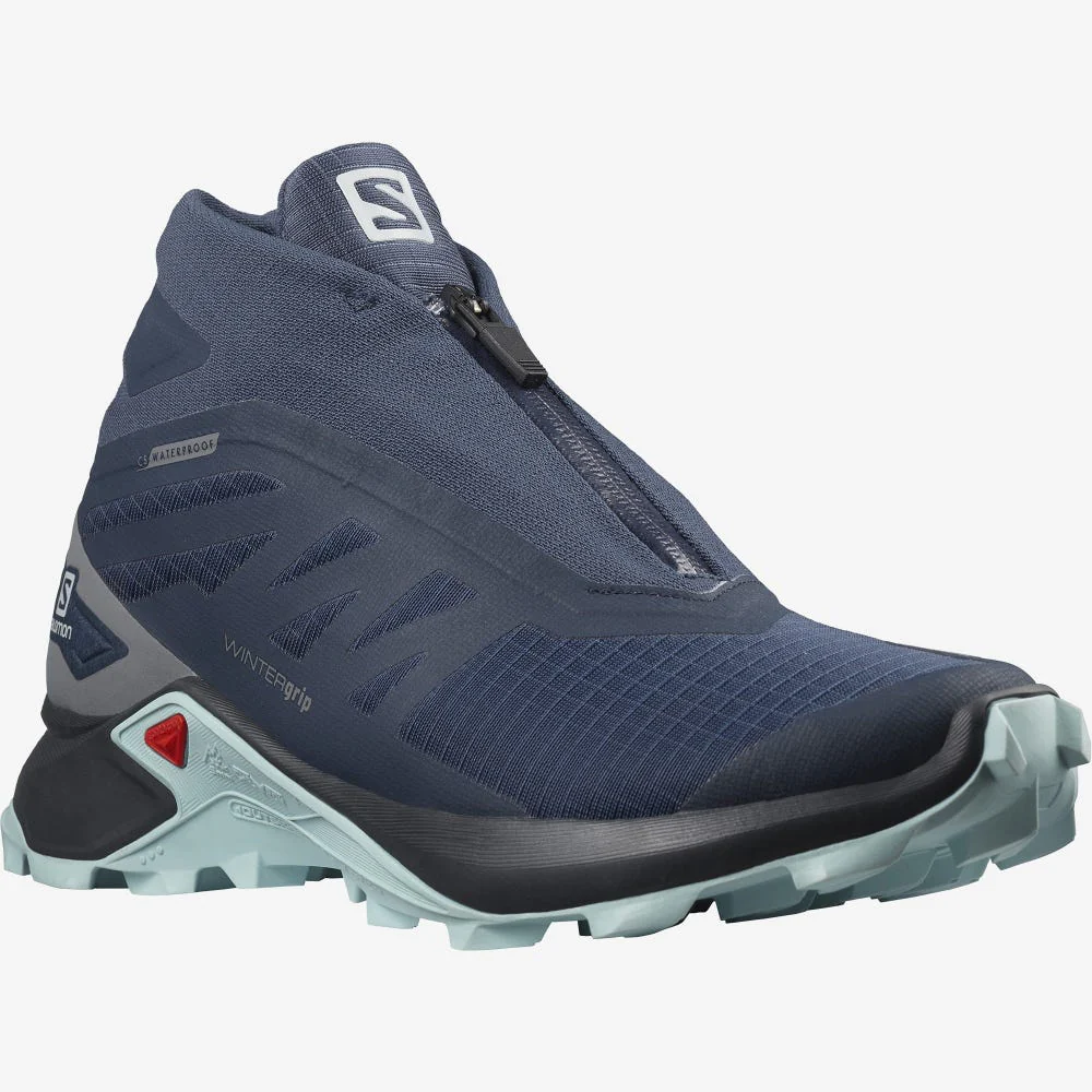 SALOMON Supercross Winter CSWP W dark blue/blue shoes
