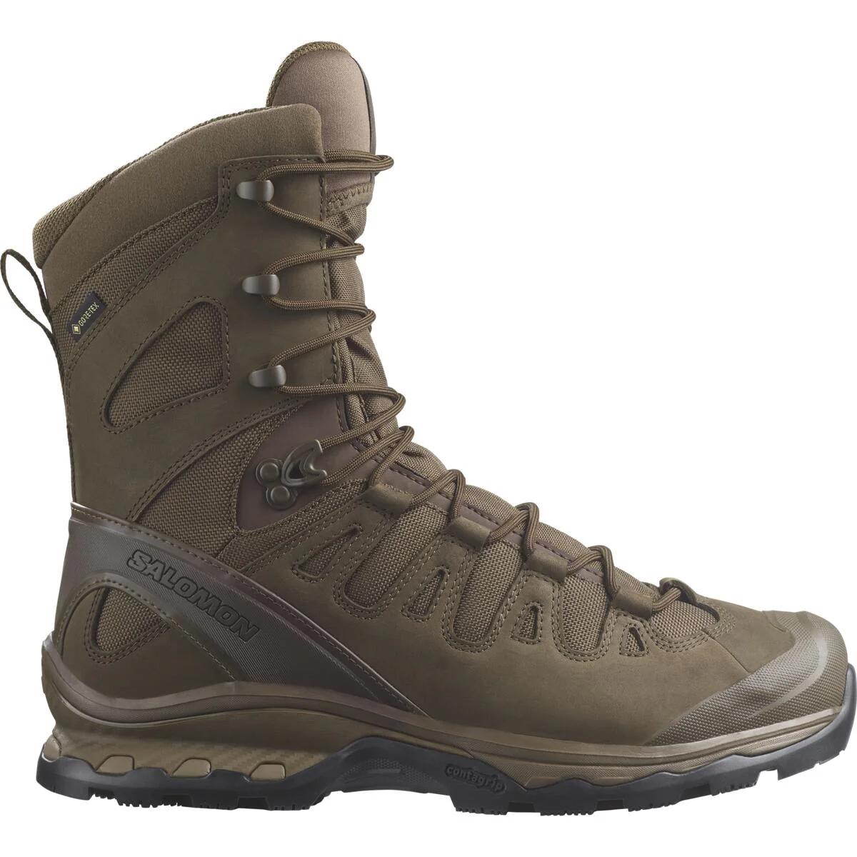SALOMON Quest 4D Forces 2 High GTX EN earth brown tactical boots - Image 2