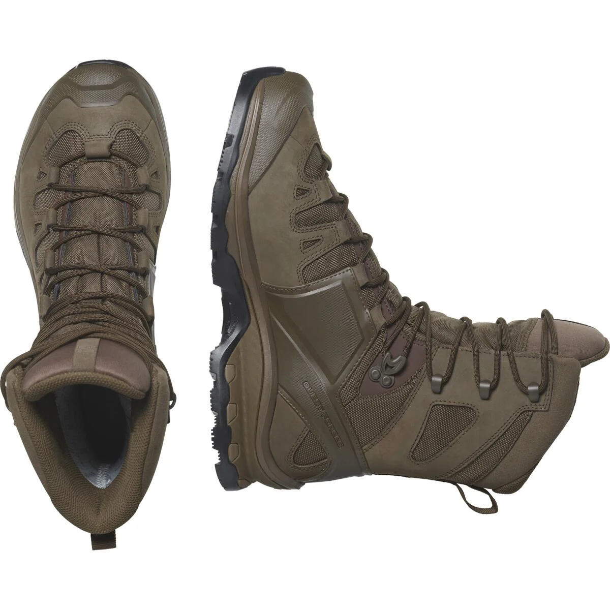 SALOMON Quest 4D Forces 2 High GTX EN earth brown tactical boots - Image 3