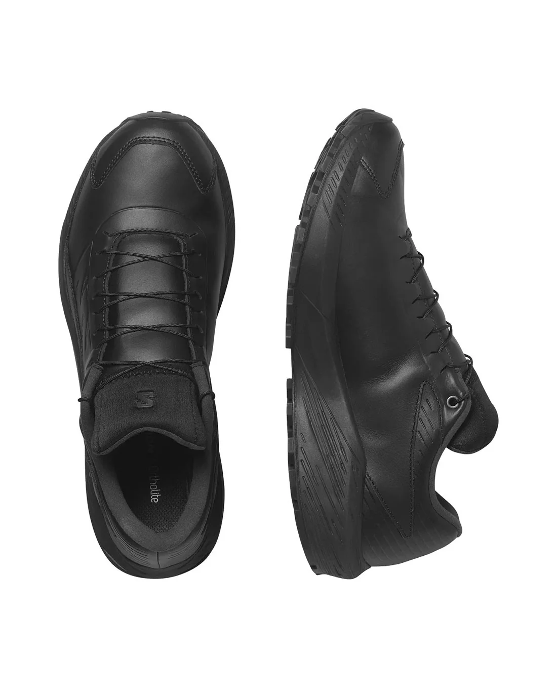 SALOMON Sense Ride 5 SR Leather black/black/phantom tactical boots - Image 3