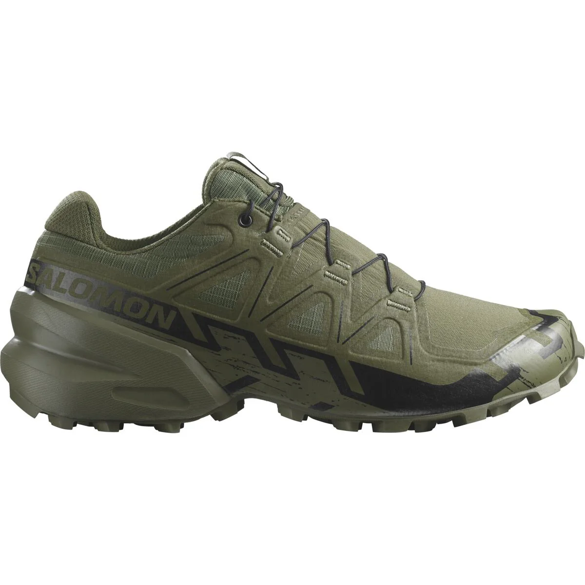SALOMON Speedcross 6 Forces ranger green/black tactical boots - Image 2