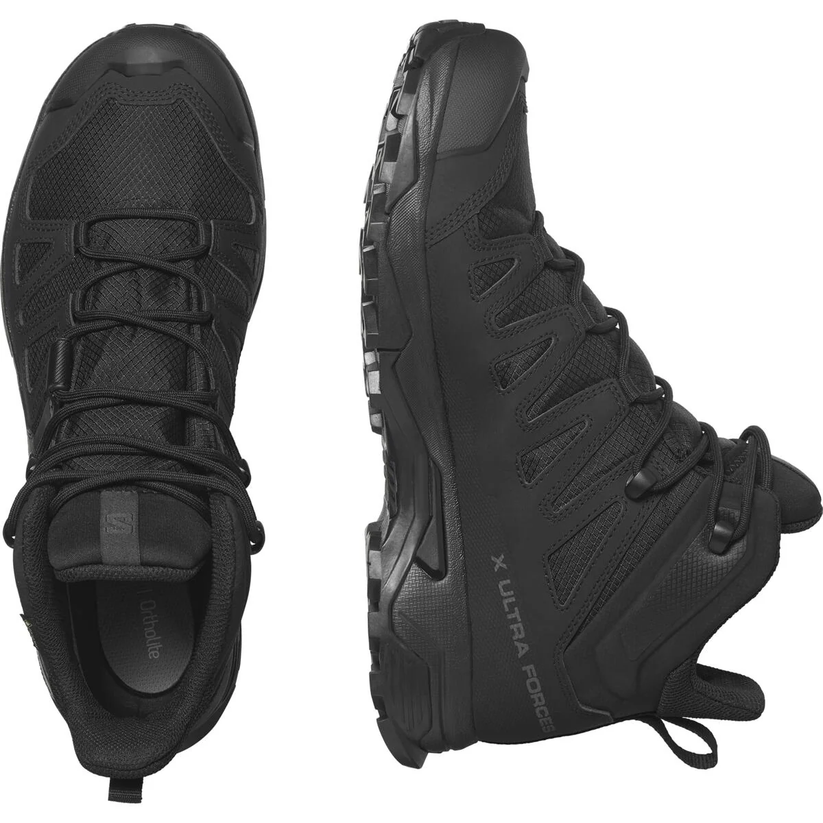 SALOMON X Ultra Forces Mid GTX black/black tactical boots - Image 3