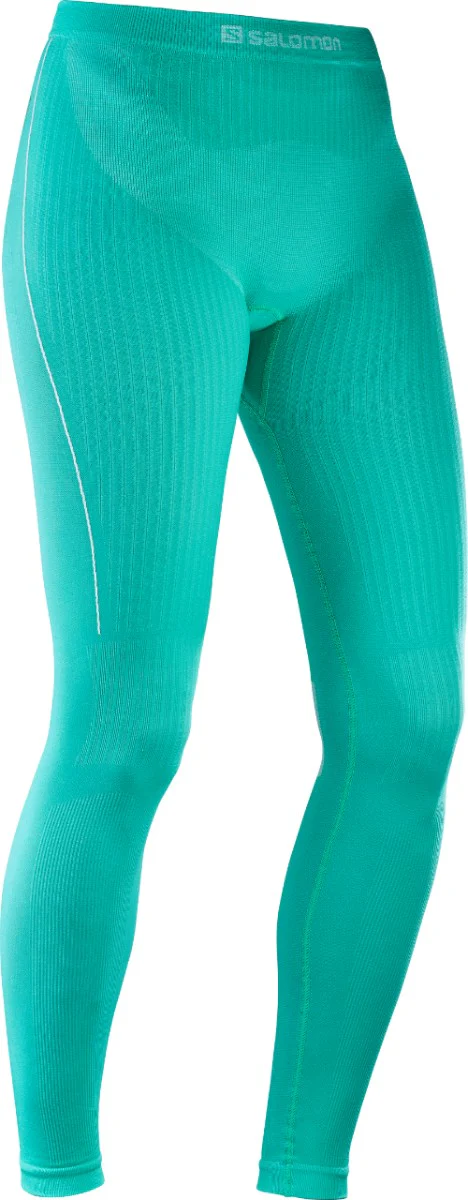 SALOMON thermal pants Primo Warm W light blue