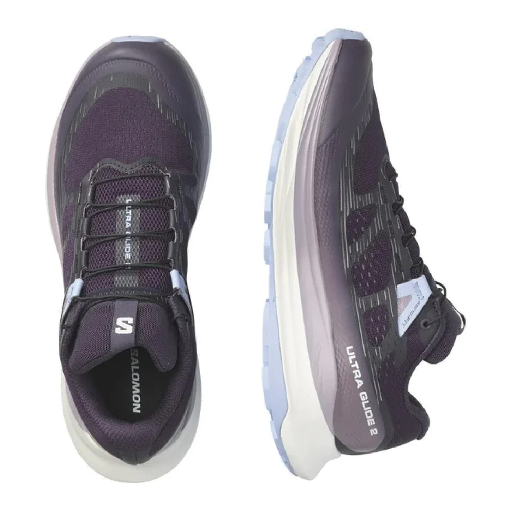 SALOMON Ultra Glide 2 W violet/light blue/white shoes - Image 3