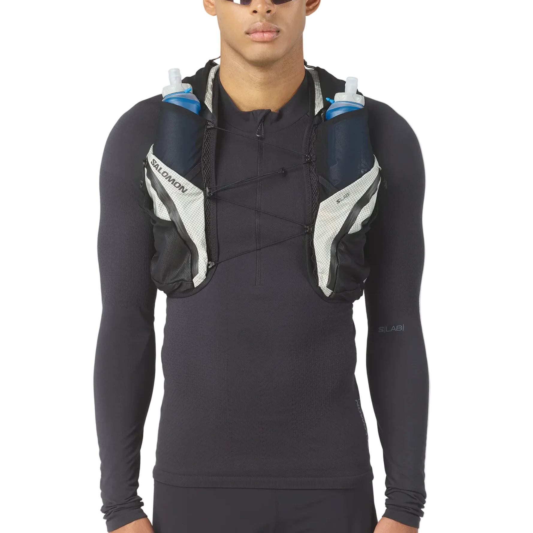 SALOMON S/Lab Adventure 20 Set black/white vest with hydration - Image 2