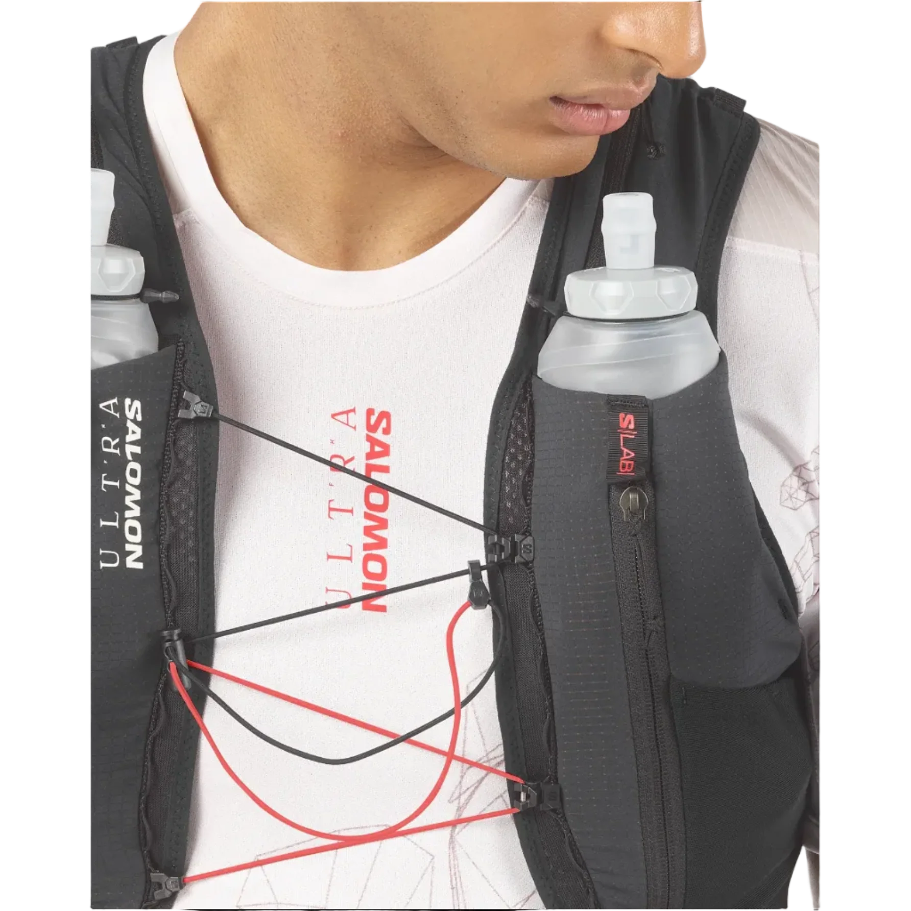 SALOMON S/Lab Ultra 12 black vest with hydration - Image 12