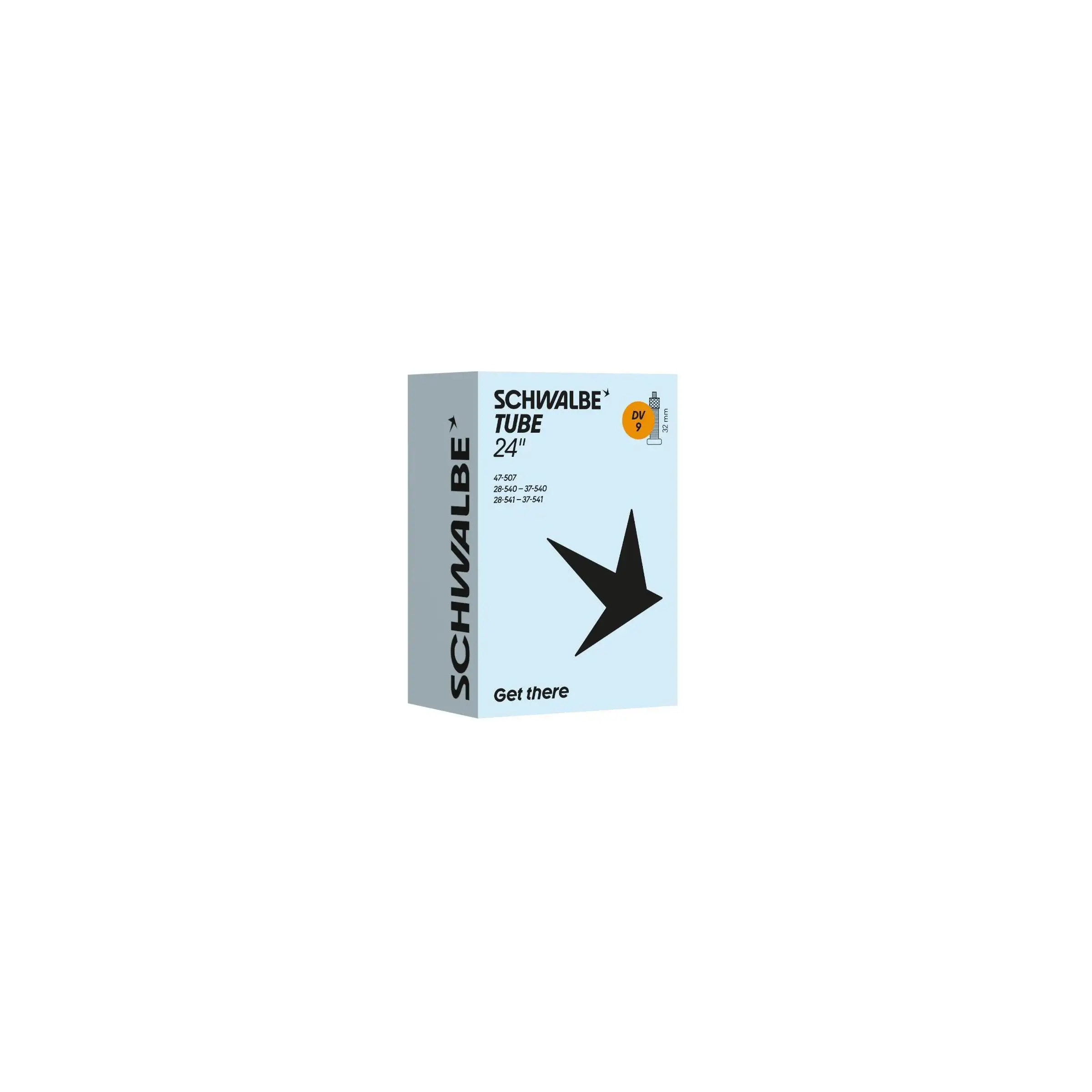 Schwalbe Inner Tube Standard DV9 28-540/47-507
