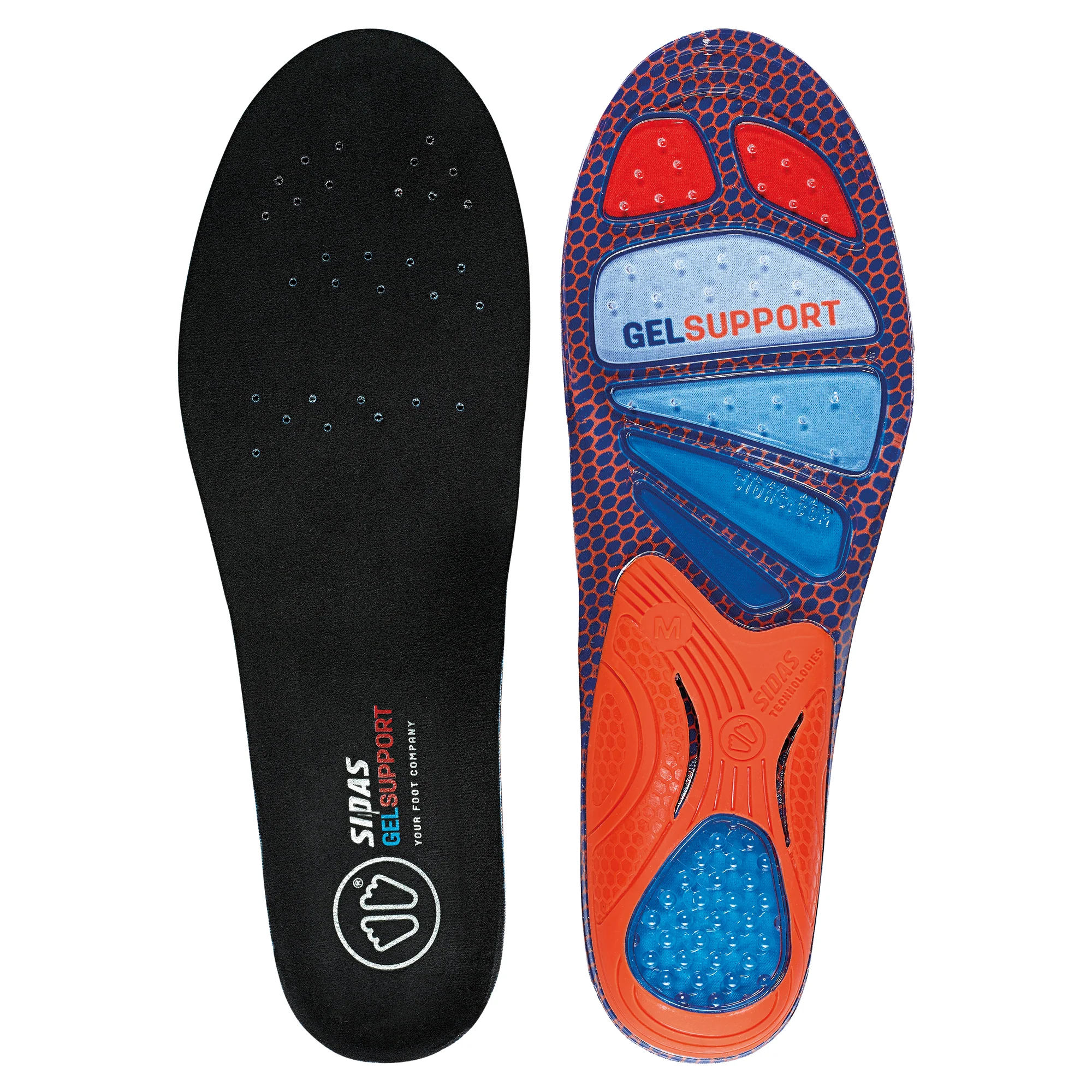 SIDAS Cushioning Gel Support soles