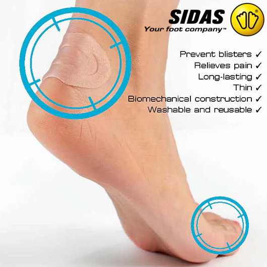 SILK Toe Protector sticker set