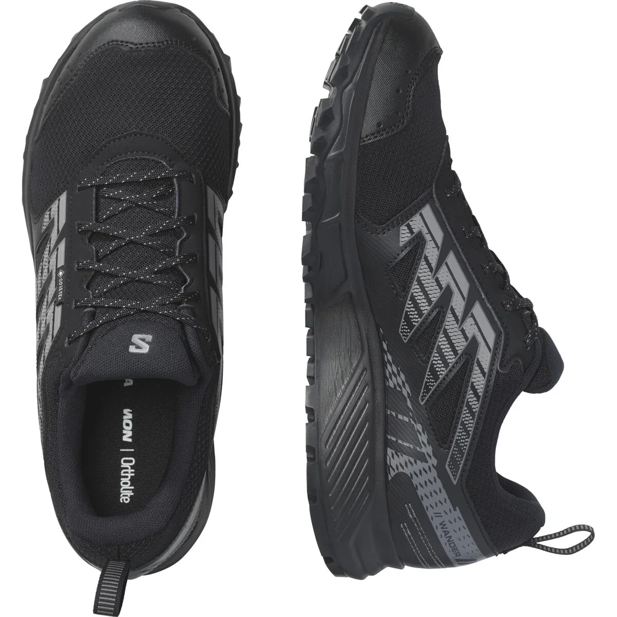 SALOMON Wander GTX W black/grey shoes - Image 3